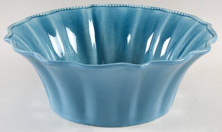 Paige Denim Blue 10" Round Serving Bowl