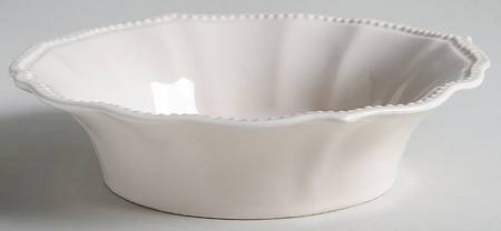 Paige-Linen White Soup/Cereal Bowl