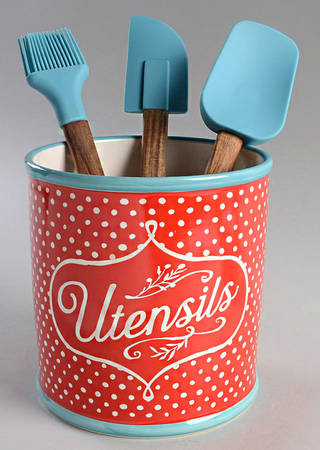 Flea Market Utensil Holder