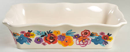 Flea Market 12" Rectangular Baker