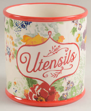 Country Garden Utensil Holder
