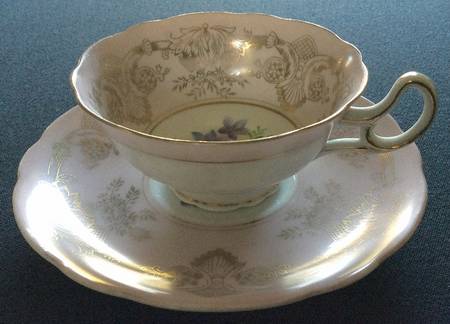 PRJ19 Footed Cup & Saucer Set