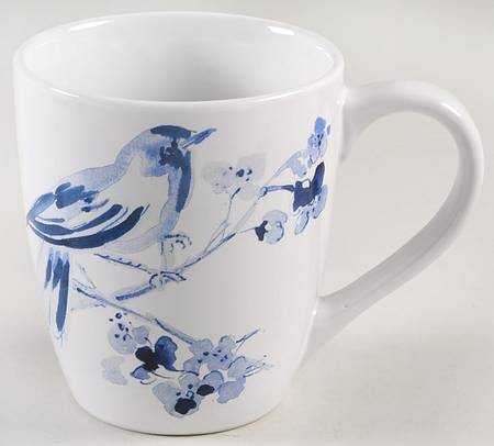 Indigo Blossom Mug