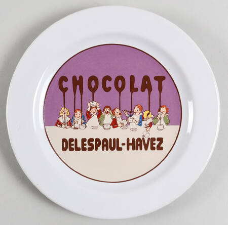 Chocolate Dessert/Pie Plate