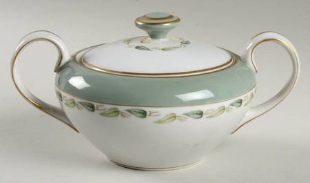 Tuxedo Sugar Bowl & Lid