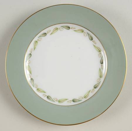 Tuxedo Bread & Butter Plate