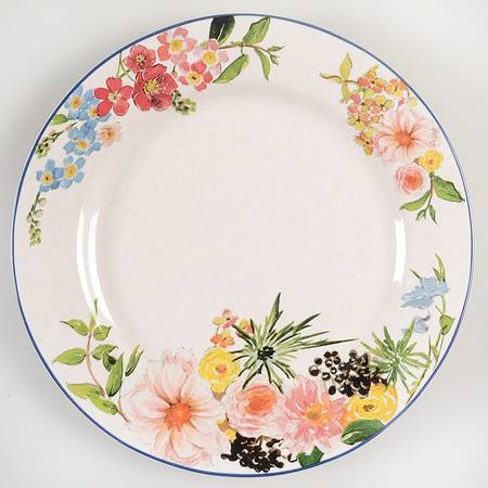 Floral Rim by Pottery Barn China