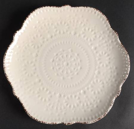 Marseilles Cream Salad Plate