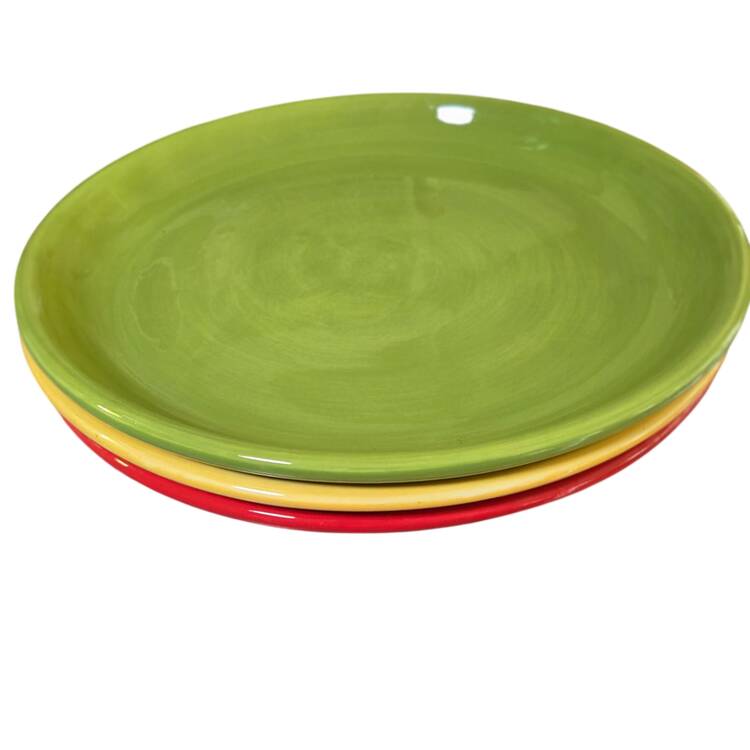 Colorful Serve Coupe Dinner Plate