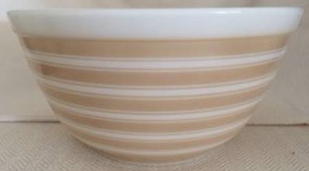 Rainbow Stripes Tan (Sandalwood) by Pyrex