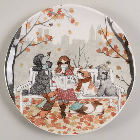 Lazy Sunday Pups Salad Plate