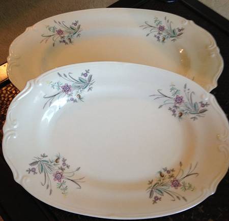POL51 14" Oval Serving Platter
