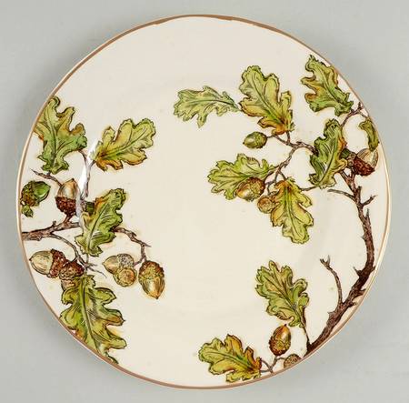 Autumn Oak Salad Plate