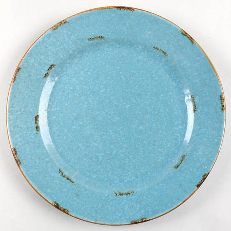 Hacienda de Vida Turquoise Salad Plate
