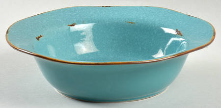 Hacienda de Vida Turquoise Soup/Cereal Bowl