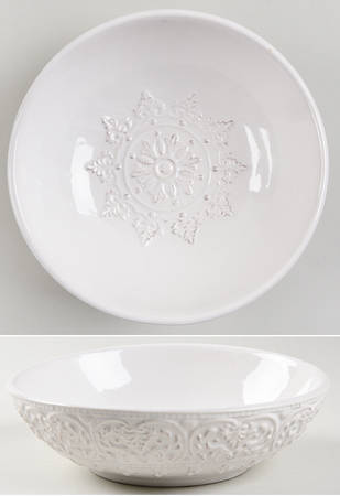 Chateau Clair White Individual Dinner Bowl