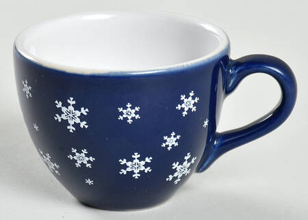 Snowfall Flat Demitasse Cup