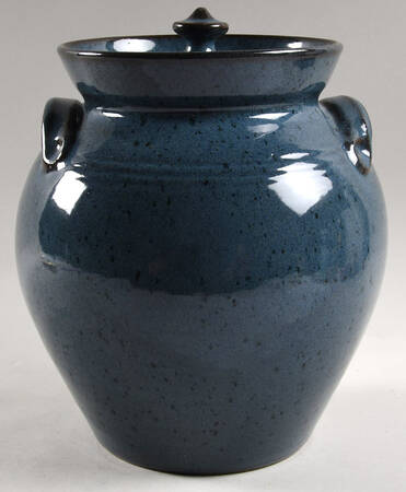 Vernon Owens 9" Storage Crock & Lid