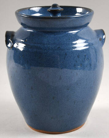 Vernon Owens 7" Storage Crock & Lid