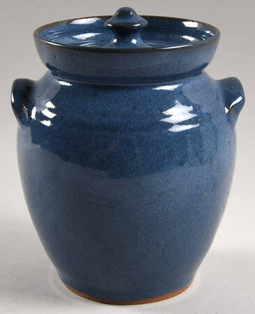 Vernon Owens 6" Storage Crock & Lid