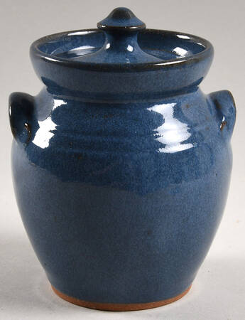 Vernon Owens 5" Storage Crock & Lid