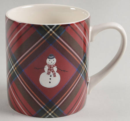 Plaid Mug