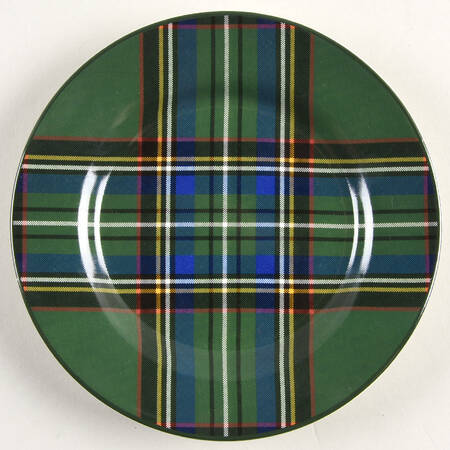 Plaid Appetizer Plate