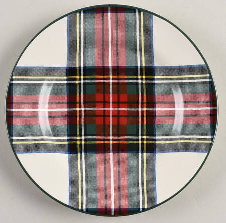 Plaid Appetizer Plate