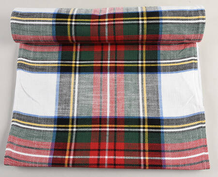 Plaid 18" x 108" Cloth Table Runner