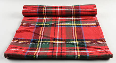 Plaid 18" X 108" Cloth Table Runner