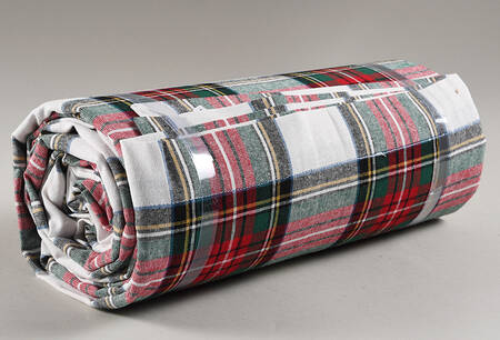 Plaid 70" X 126" Rectangular Tablecloth