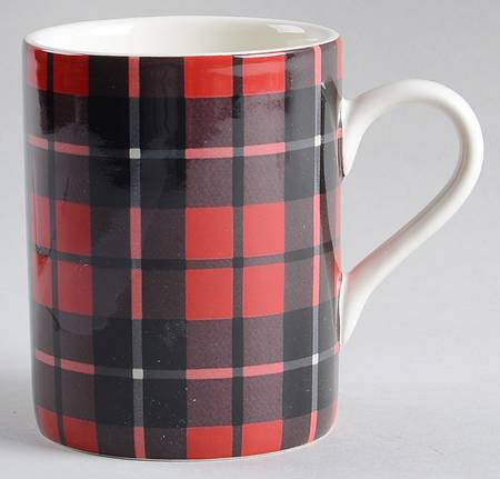 Plaid Mug