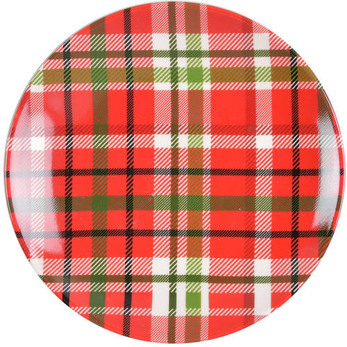 Haddington Plaid Appetizer Plate