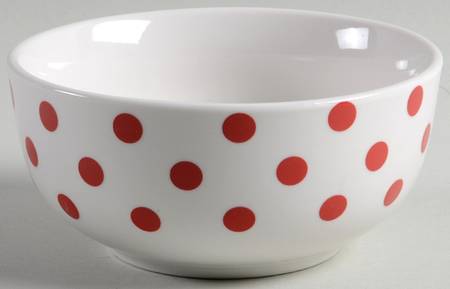 Kenna Red Soup/Cereal Bowl