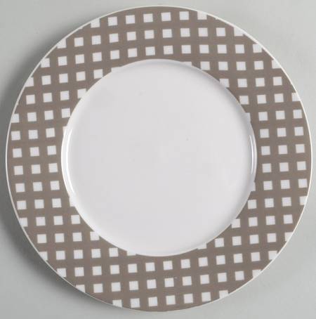 Kenna Taupe Salad Plate