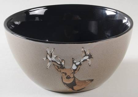 Wildlife Deer Soup/Cereal Bowl