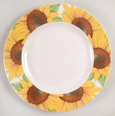 Botanic Blooms Salad/Dessert Plate