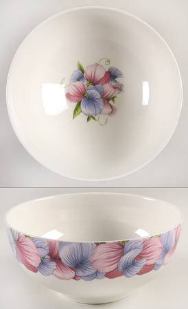 Botanic Blooms 9" Round Vegetable Bowl