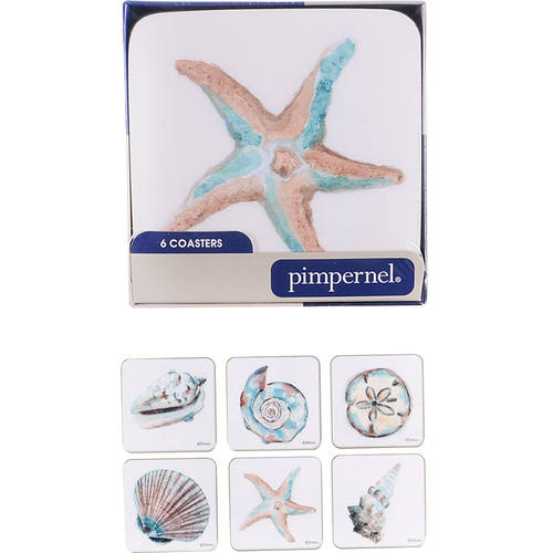 Coasters Square Corkback Coaster - Set of 6