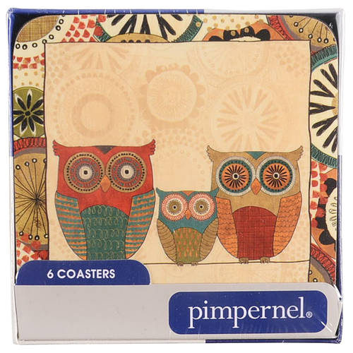 Coasters Square Corkback Coaster - Set of 6