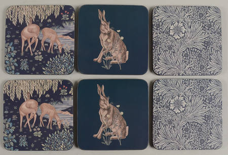 Coasters Square Corkback Coaster - Set of 6