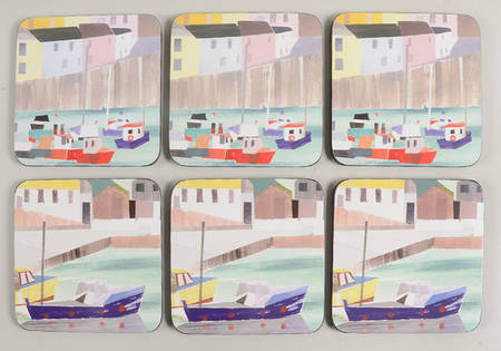 Coasters Square Corkback Coaster - Set of 6
