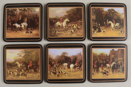 Coasters Square Corkback Coaster - Set of 6