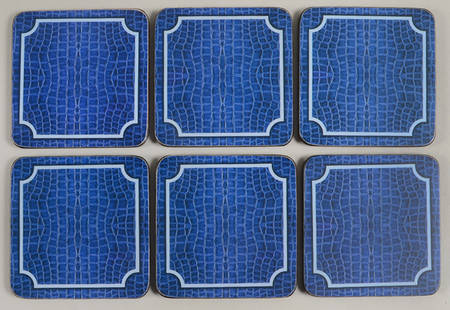 Coasters Square Corkback Coaster - Set of 6