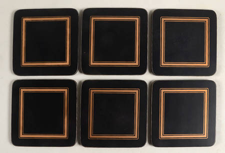 Coasters Square Corkback Coaster - Set of 6