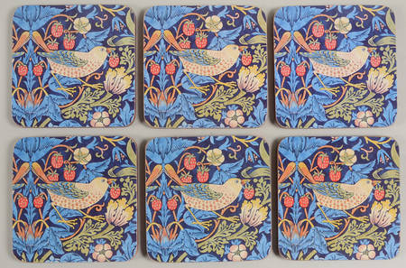 Coasters Square Corkback Coaster - Set of 6