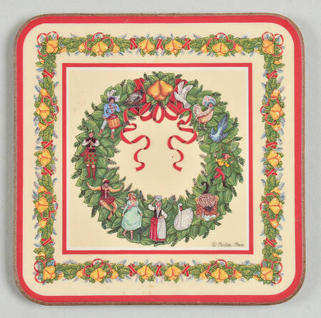 Coasters Square Corkback Coaster - Set of 6