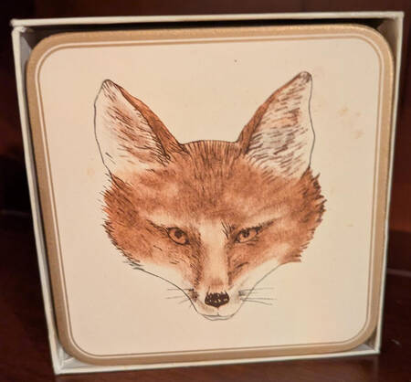 Coasters Square Corkback Coaster - Set of 6