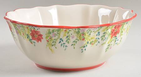 Holiday Cheer 10" Round Serving Bowl