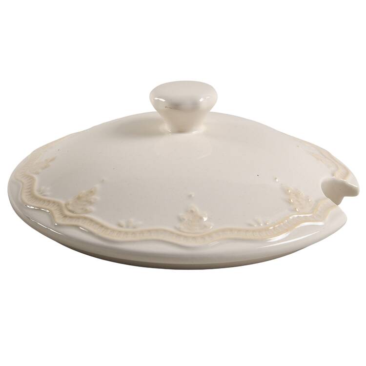 Farmhouse Lace Linen Lid for Tureen